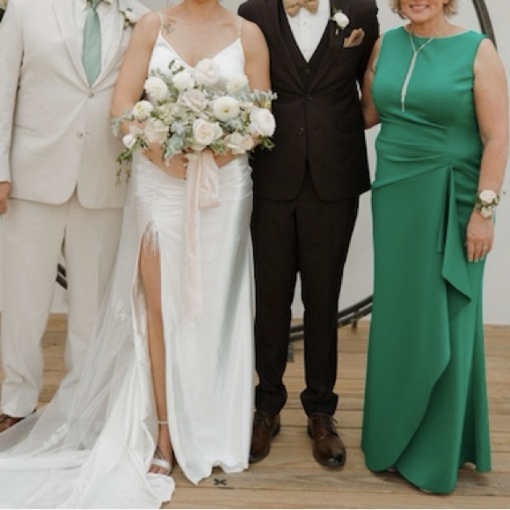 Green gown